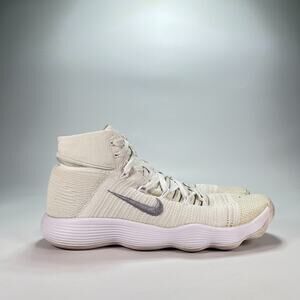 Nike React Hyperdunk 2017 Flyknit Grey Basketball Shoes 917726-100 Men’s Size 13
